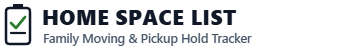 The Space Checklist